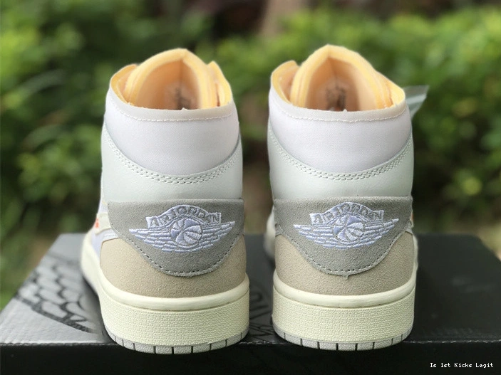 Craft 1 DM9652-100  Jordan Grey SE Out Mid White Inside 0915